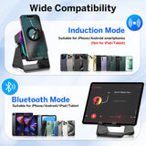 MILOUZ Wireless Induction Speaker 5-in-1 Bluetooth Speaker with Phone Stand