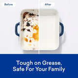 BLUELAND 100% Plastic-Free Dishwasher Detergent Tablets, 36 Count, Unscented Eco Friendly Dishwashing Pods, Natural, Sustainable