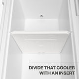 RTIC 65 QT Ultra-Tough Cooler Freezable Divider Insert Accessories Perfect for Organization, 65