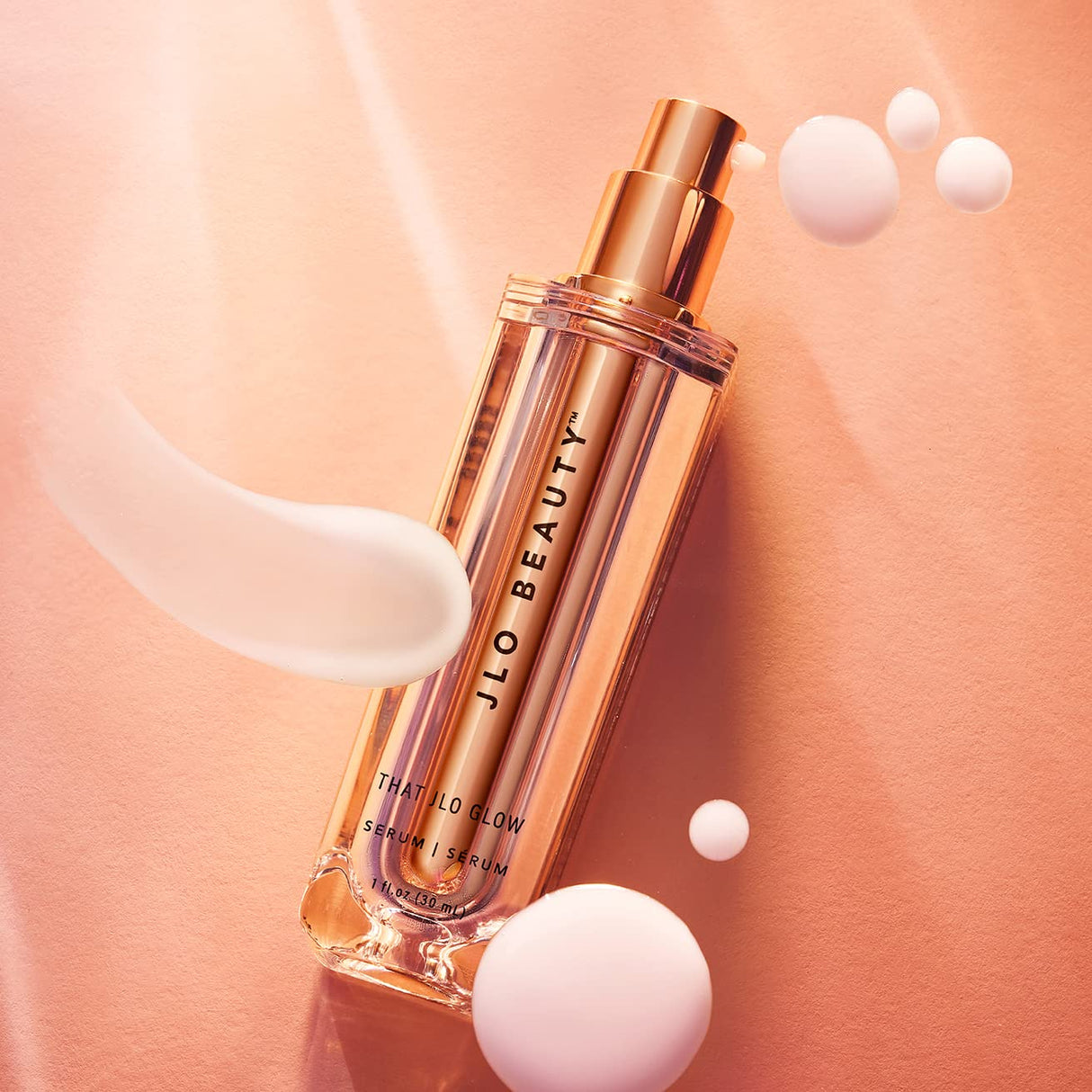 JLO BEAUTY That JLo Glow Serum | Skin Care that Tightens, Brightens and Hydrates, Made with Niacinamide and Squalane | 1 Oz