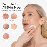 MAREE Glycolic Acid Toner Pads - Face Pads for Exfoliating Peel Zero Pore