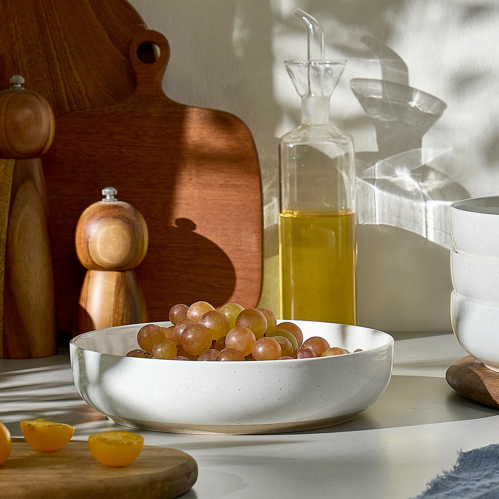 Gencywe 8.3" Pasta Bowls Set of 4 - Thumbnail 5