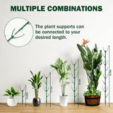 16Pack Stackable Plant Support Stakes, Monstera Plant Support
