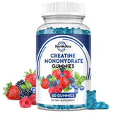 Creatine Chewable Gummies - 2000mg Creatine Monohydrate Tablet Chews, Easy Digesting, Fast Absorbing Chews for Men and Women, Build Muscle, Improve Recovery, Strength, and Endurance 60Count