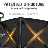 Portal Folding Wagon Brakes, All-Terrain Heavy Duty, Camping Garden Cart