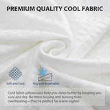 COLDHUNTER Wedge Pillow for Sleeping, 7.5" Bed Wedge After Surgery, Back Pain Relief, Memory Foam Pillow Triangle Incline Wedge for Back Support, Leg Elevation