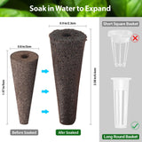 Growell 280Pcs Hydroponic Pods Kit, Seed Starter Refill for Indoor Garden
