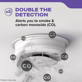 Kidde Hardwired Smoke, Carbon Monoxide & Heat Detector Bundle with 10-Year Battery Backup & Interconnect Capability