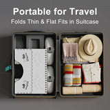 Foldable Toilet Stool Poop Stool Adult, Portable Squatting Potty for Travel Size, 7 Inch Toilet Stool Squat Adult, Collapsible Pooping Foot Stool for Bathroom, Toilet Step for Kids