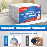 Vacplus Automatic Toilet Bowl Cleaner Tablets, Bathroom Toilet Tank Cleaner (30 PACK), VA-T165