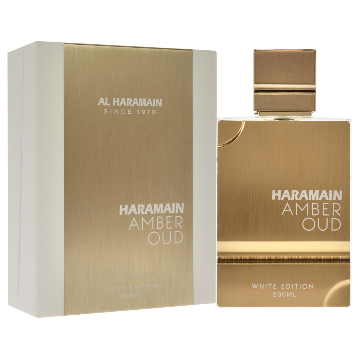 Al Haramain Amber Oud White Edition Eau De Parfum Spray for Unisex 6.7 Ounce