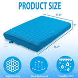 Shower Seat Cushion for Shower Chairs, Transfer Benches in Bathtub, Cushion for Sauna, 3D Mesh Pad with Hook, Slip-Resistant, Design for Elderly, Senior, Handicap & Disabled