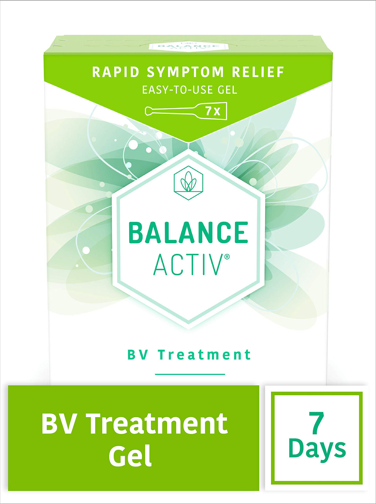 Bacterial Vaginosis Treatment - BV Balance Activ Gel - 7 Tube Box