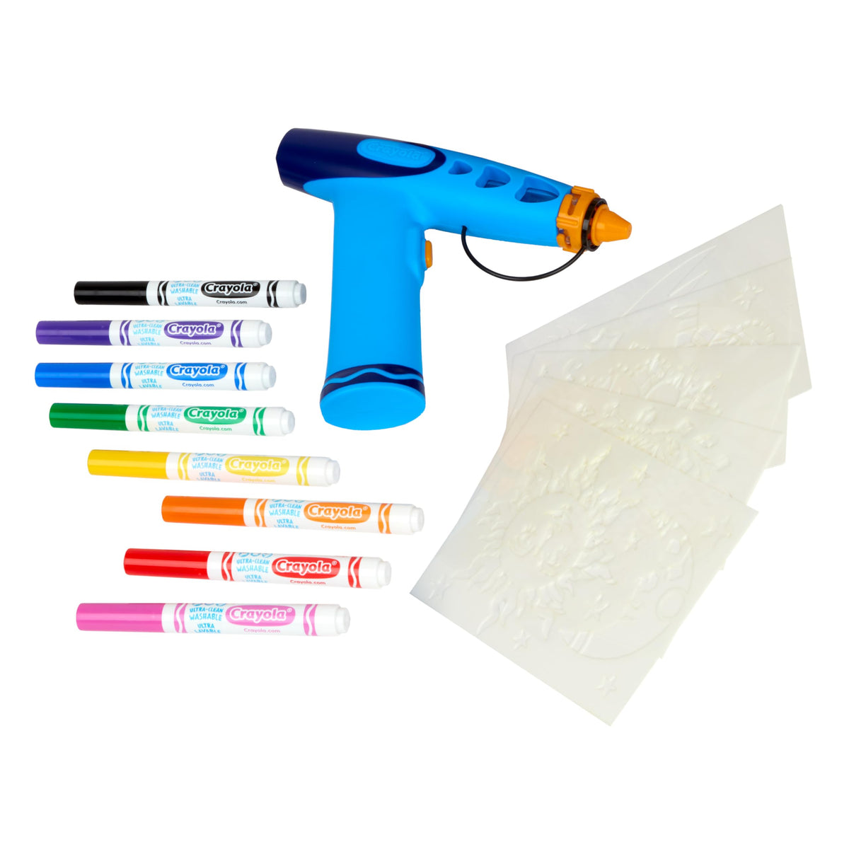 Crayola Marker Airbrush Spray Art Kit, Arts & Crafts Toys, Holiday Gift
