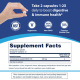 Florastor Probiotics for Digestive and Immune Health, 54 Capsules, Probiotics for Women & Men, Helps Flush Out Bad Bacteria, Boosts The Good with Our Strain Saccharomyces Boulardii, Packaging May Vary