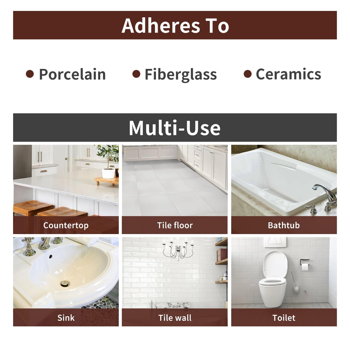 Tub and Tile Spray Paint White Gloss Waterproof Spray White Tile Paint Bathtub Refinishing Kit for Tiles Ceramic Porcelain Fiberglass Resurfacing Bathroom Walls Bathtubs Sinks Countertop Toilets Gloss