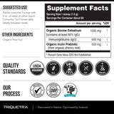 C-Strum® Organic Bovine Colostrum Powder, 60% igG, First Milking, Grass Fed, Max Strength Colostrum Supplement from German Dairy Cows - Gut, Immunity, Skin & Hair Support (60 servings)