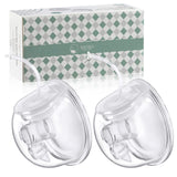 TOVVILD Breast Pump Milk Collection Cup - Compatible with Spectra S1/S2/S9, Not Original Accessories, Replace Breast Pump Kits, 24mm Flange Milk Collector Cup Tubing Parts