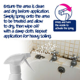 EcoZone Mould Remover, Bleach Free Anti-Bacterial Non Toxic Eco Formula, Cleans & Protects, Prevents Mouldy Re-Growth, Safe for Most Home Surfaces, Vegan Friendly (500ml Spray)