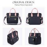 GLORIEROO Deluxe Insulated Lunch Box Bag Women - Leakproof Waterproof Cooler with Multi Pockets Removable Strap for Work Picnic - Teacher Mothers Day Christmas Birthday Gifts