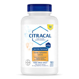 Citracal Slow Release 1200, 1200 mg Calcium Citrate with Vitamin D (1000 IU), Vitamin D3, Bone Health Support, Calcium Supplement for Ages 12+, 185 Count