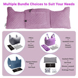 Zomaple Mastectomy Pillow - Post Surgery Pillow, Mastectomy Recovery Must Haves, Breast for After Heart Surgery, Reduction & Augmentation Patients Sleeping, Recovery Seatbelt Protection-Surgery Gift