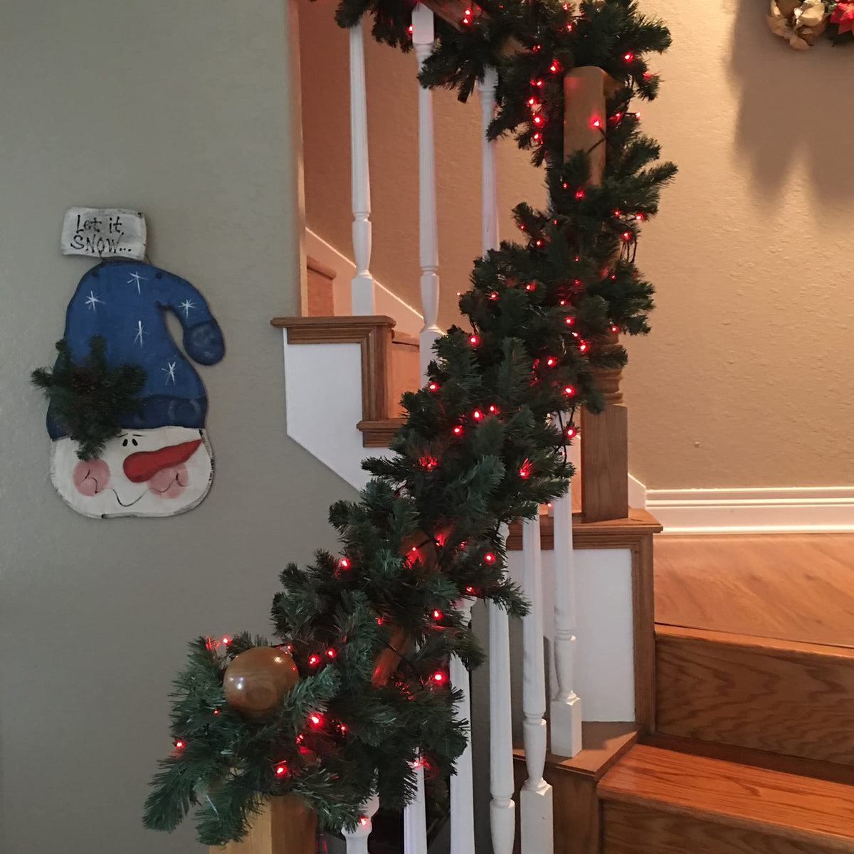 Northlight Colorado Spruce Artificial X-Mas Garland, 9' x 10", Green