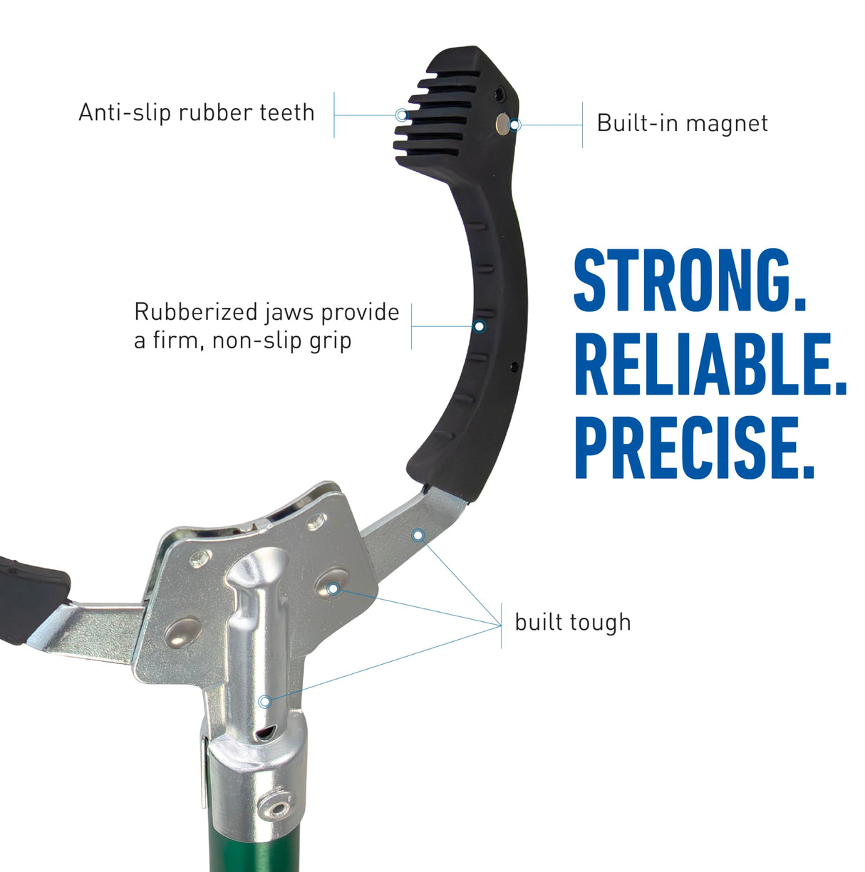 Unger Professional 36” Nifty Nabber, 2 Count – Reacher Grabber Tool & Trash Picker, Built-in Magnet & Ergonomic Grip, Grabber Reacher, Grabber Tool for Seniors, Claw Grabber Pickup Tool