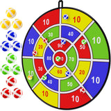 29" Large Dart Board for Kids, BooTaa Kids Dart Board with 12 Sticky Balls, Boys Toys, Indoor/Sport Outdoor Fun Party Play Game Toys, Birthday Gifts for 3 4 5 6 7 8 9 10 11 12 Year Old Boys Girls