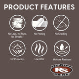 Ready Seal Exterior Wood Stain | Semi-Transparent Oil-Based Formula | Professional Grade Stain and Sealer in One | Ideal for Decks, Fences, Pergolas, Wood Siding & More | 5 Gallon | Natural Cedar