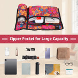 supregear Accessories Bag for Walker, Wheelchair, Rollator - Walker Basket Bag w/Cup Holder - Seniors Caddy Attachment Pouch for Walkers, Water Resistant Large Capacity Carry Storage Carrier Tote