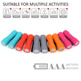 FASTPRO 10-Pack 9-LED Mini Flashlight Set with AAA Batteries Included