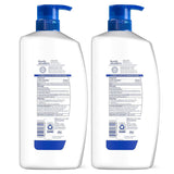 Head & Shoulders Classic Clean Anti-Dandruff Shampoo Twin Pack, 32.1 fl oz Each, 72-Hour Dandruff Protection, Safe for Everyday Use on All Hair Types