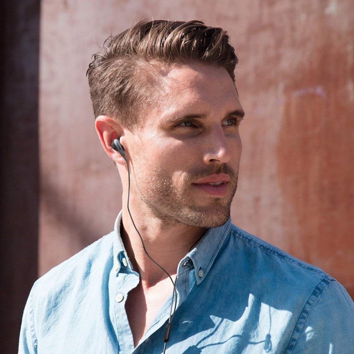 Bose SoundSport Wired 3.5mm Jack Earbuds In-ear Headphones Charcoal-Black