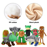 Italian Brainrot,Tung Tung Tung Sahur Plushies Toy 16inch for Fans Gift, Soft Stuffed Animal Pillow for Home Kids' Bedroom Decor, Birthday Christmas Choice for Boys Girls (8PACK)