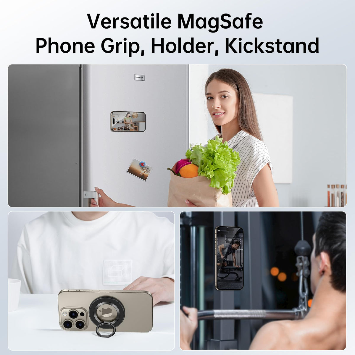 SYNCWIRE for MagSafe Phone Grip, Magnetic Phone Ring Holder