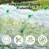 Garden Mesh Netting Kit Protect Fruit Vegetable from Birds Bugs