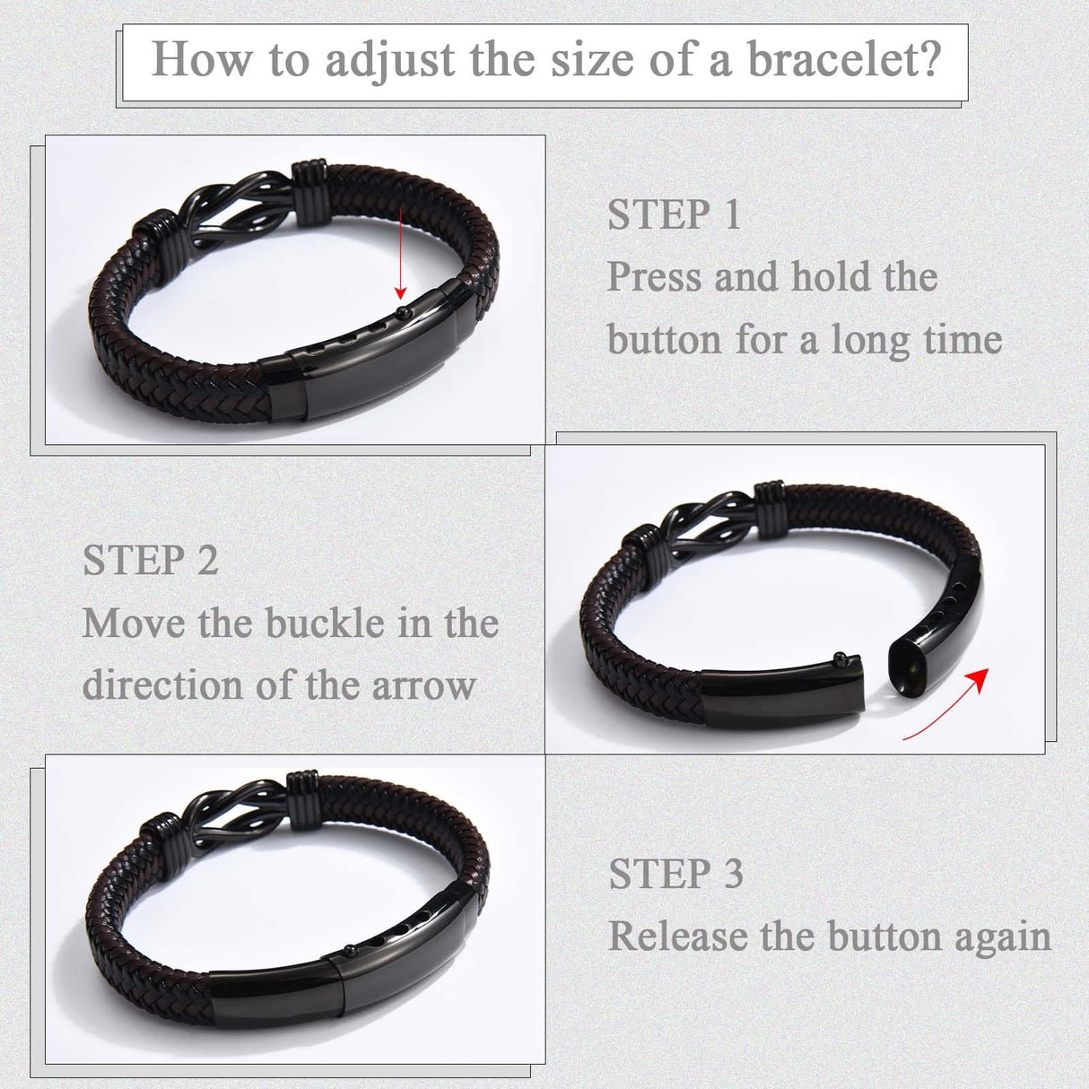 EFVISD Gift for Husband from Wife, Husband Bracelet for Him Men
