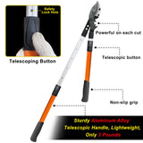 Prunrt Loppers for Tree Trimming Heavy Duty, 26-40 Inch Handle Telescopic Tree Trimmer, Sync Drive Leverage Pruner, 2 Inch Branch Cutter