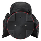 Caddymatic Golf Deluxe 14-Way Cart Bag Black/Red