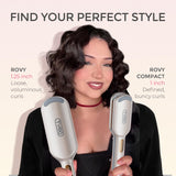 Curling Iron Hair Crimper Waver - TYMO ROVY Beach Waves Curling Wand, Ionic Deep Waver Hair Curler Tool with Ceramic 3 Barrel for Women, Dual Voltage, Anti-Scald, Easy to Use, Elegant Gold, 1 Inch