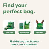 Earth Rated Dog Poop Bags on Refill Rolls, 600 Bags, Unscented