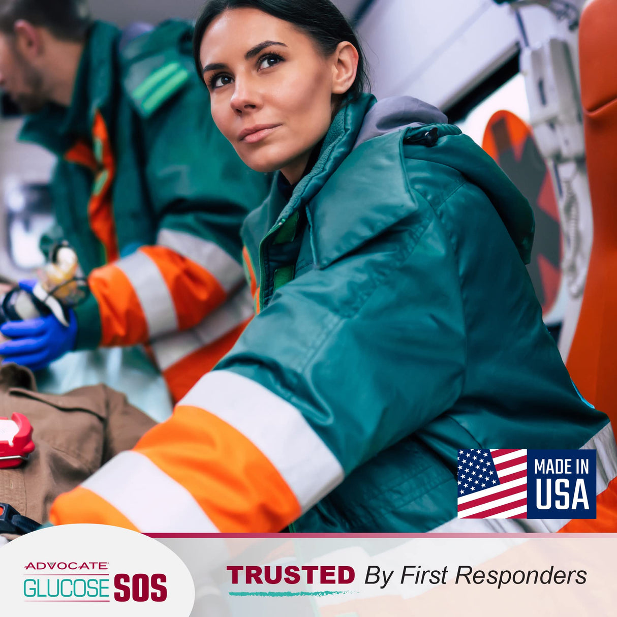 Glucose SOS Glucose Powder Packets with Natural Dextrose, Fast-Absorption That Instantly Dissolves in Your Mouth with No Water Needed, Green Apple Crisp 12 Servings