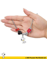SALLY ROSE Snoopy Charm Bracelet for Women 7"
