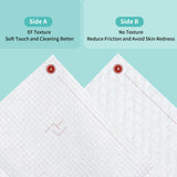 Ditoi Face Towels, 10"×12" Disposable Face Towel, Face Towelettes XL, Ultra Soft Makeup Remover Dry Wipes, Thick Face Towel for Cleansing,300 Count (6 Pack)