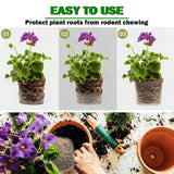 ProToolKit 6 Pack 5 Gallon Gopher Baskets - Stainless Steel Mesh Root Guards, Garden Plant Protection Against Gophers, Moles and Voles