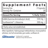 Allergy Research Group 200 mg of Zen - GABA L-Theanine Supplement, Natural Calm, Sleep & Relax Support for Women & Men, Take Day or Night for Relaxation & Calm Energy - 60 Vegetarian Capsules