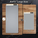 FYY Extra Large Warming Mat for Food - Rapid and Full Surface Heating, 6 Temp Settings, 6H Timer, Rollable Portable Food Warming Mat for Gatherings, Parties, Keep Meal Warm (XX Large Size, Gray)