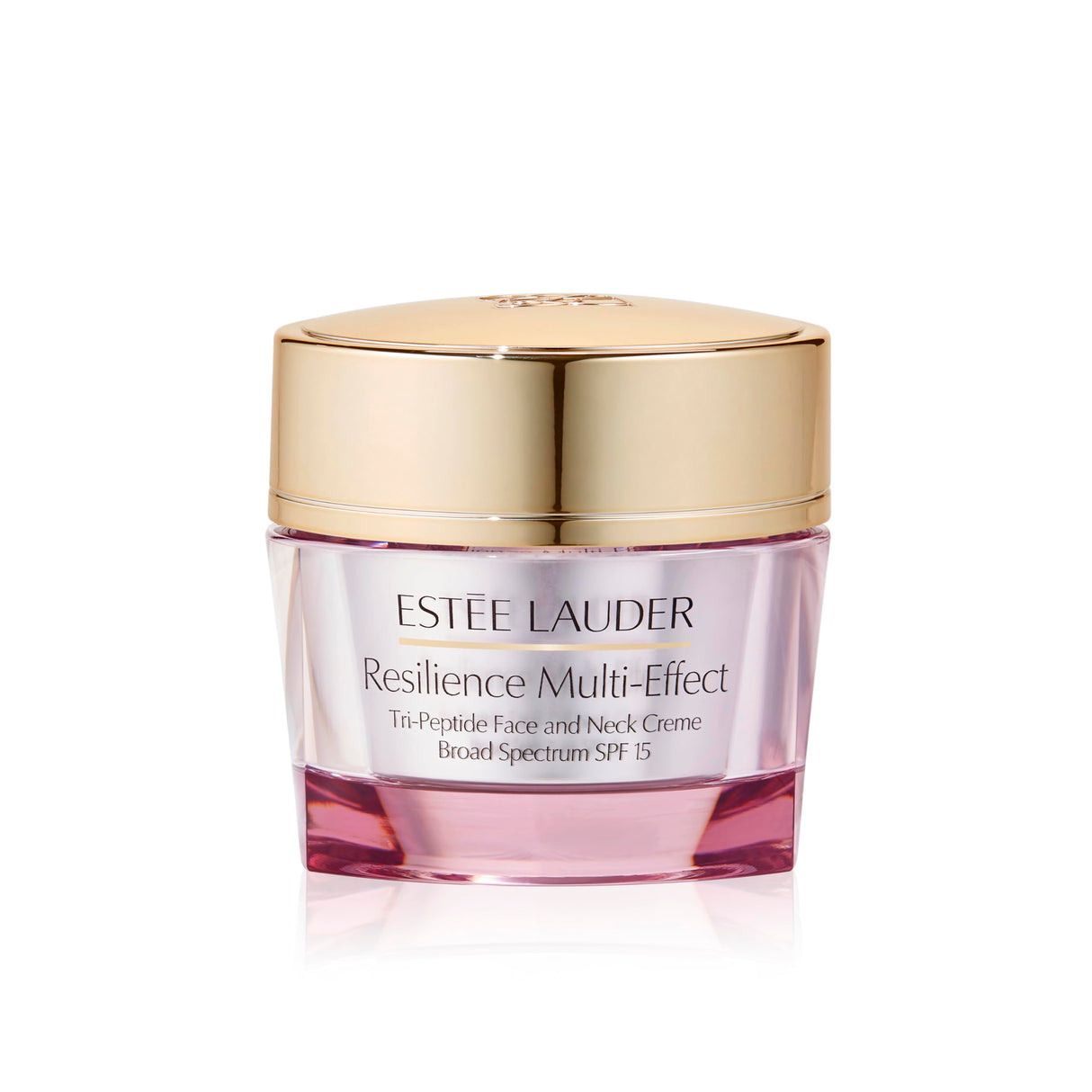 Estée Lauder Resilience Multi-Effect Tri-Peptide Face and Neck Cream Moisturizer SPF 15 for Dry Skin, 1.7 Ounce