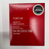 TIRTIR Mask Fit Red Cushion Foundation | Full coverage, Weightless, Skin fit, Satin Glow Finish, Korean Makeup, beauty, Tattoo cover up, Buildable (#21N Ivory, 0.63 Fl Oz)